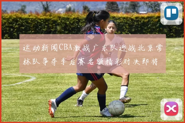 运动新闻CBA激战广东队迎战北京常林队争夺季后赛名额精彩对决即将上演